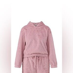 Women’s No Boundaries Pink Quilted Hoodie
